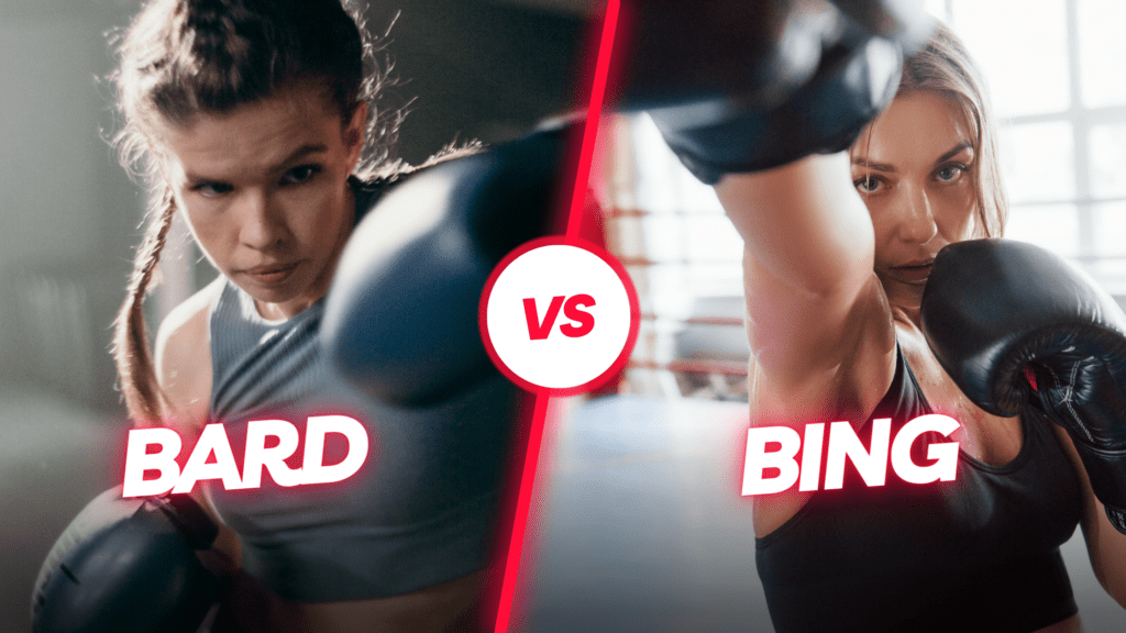 bard vs bing - a showdown