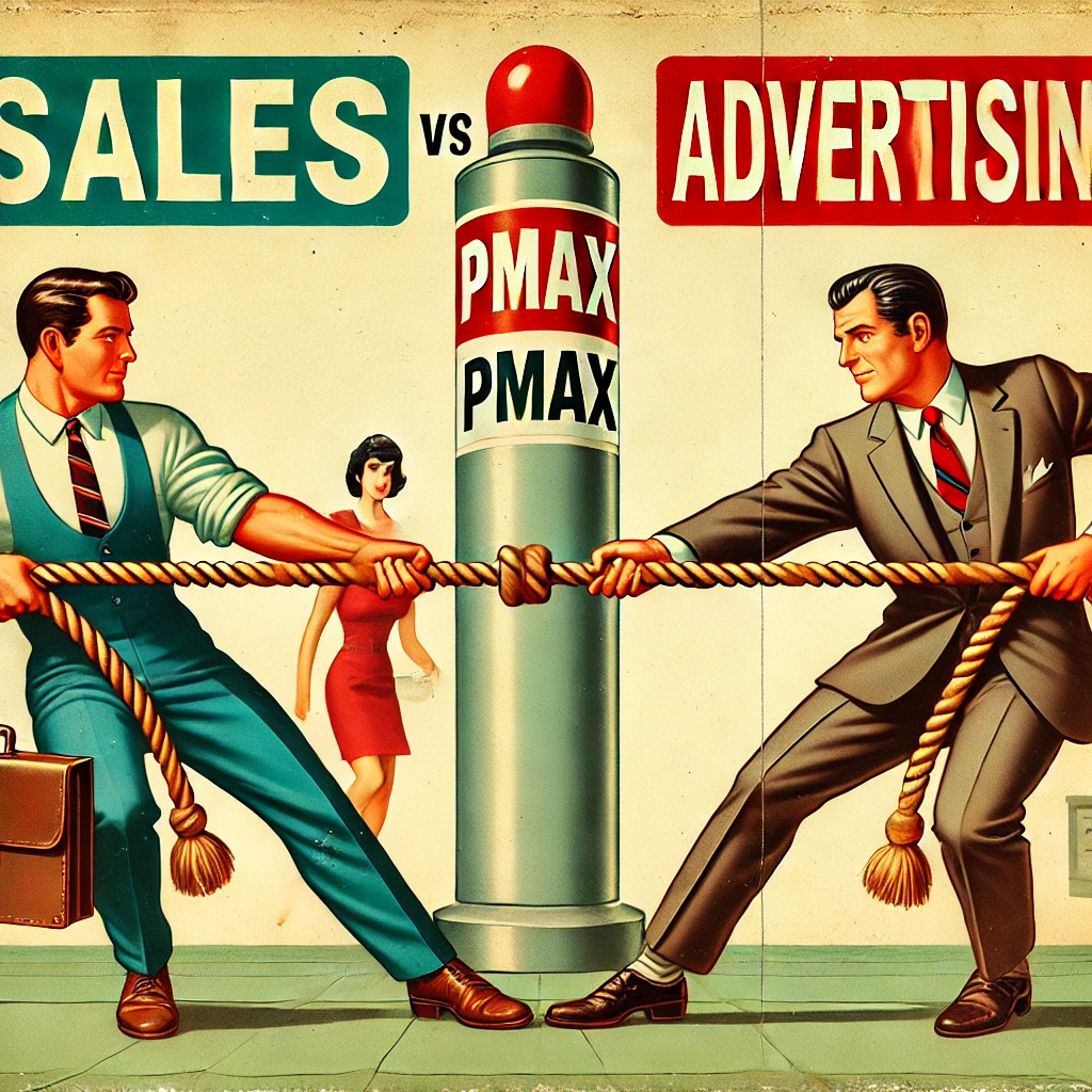 Sales Vs Advertising Pmax Tug of War