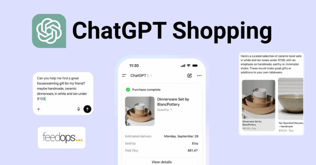 ChatGPT Shopping Search & Instant Checkout1