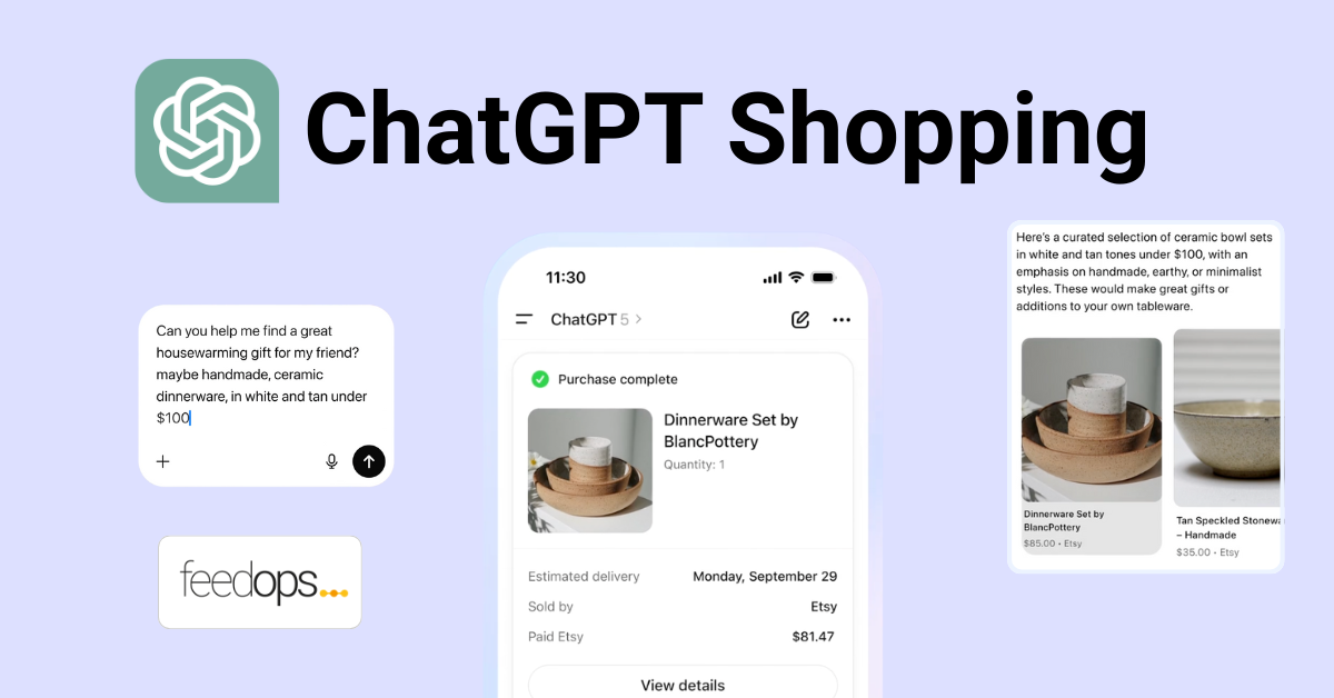 ChatGPT Shopping Search & Instant Checkout1